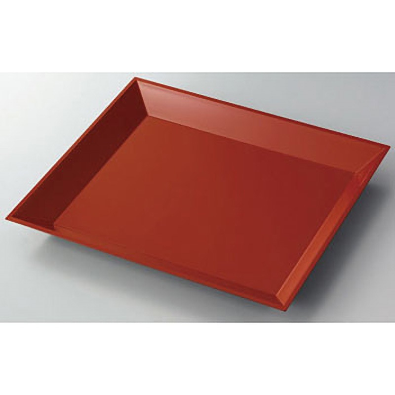 94.  大皿 BF949 角型樹脂皿 河淳 古代朱色 BF949 - 【通販モノタロウ】