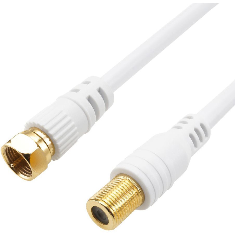 ACF10-669WH アンテナ延長ケーブル 1m F型接栓メス 1本 ホーリック