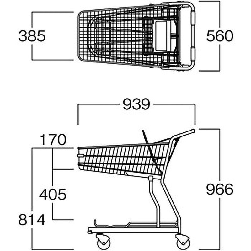 ショッピングカート 河淳 ショッピングカート/専用カート 【通販