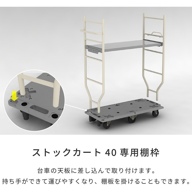 BJ676 ストックカート棚枠 1個 河淳 【通販モノタロウ】