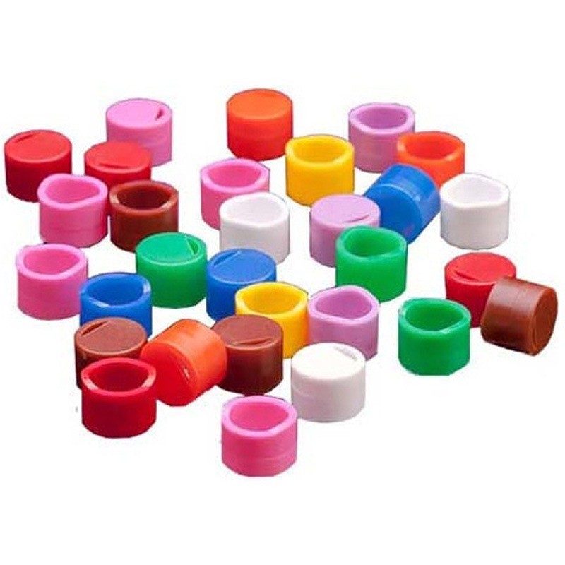 BMS6000-09 キャップインサート BMS クライオバイアルチューブ用 10色混合 BMS6000-09シリーズ 1個(500枚) ビーエム機器 【通販モノタロウ】