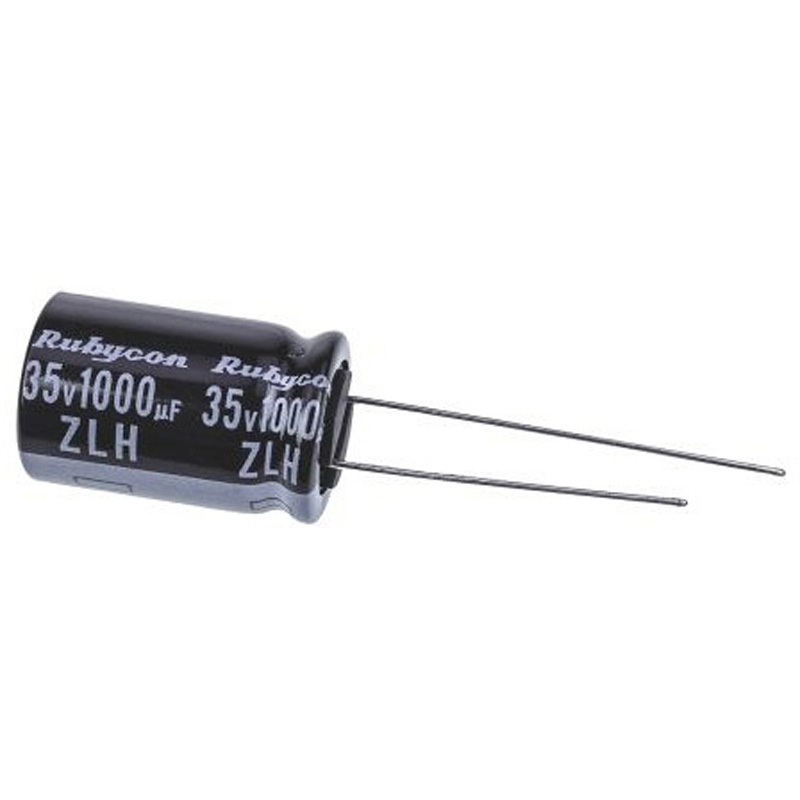 35ZLH1000MEFC12.5X20 コンデンサ 1000μF 35V dc 1箱 1000個入 1箱(1000個) ルビコン 【通販モノタロウ】