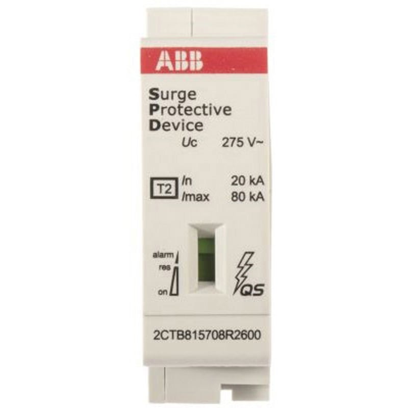2CTB815708R2600 サージ防止装置 275 V 80kA DINレール ABB 1個 2CTB815708R2600