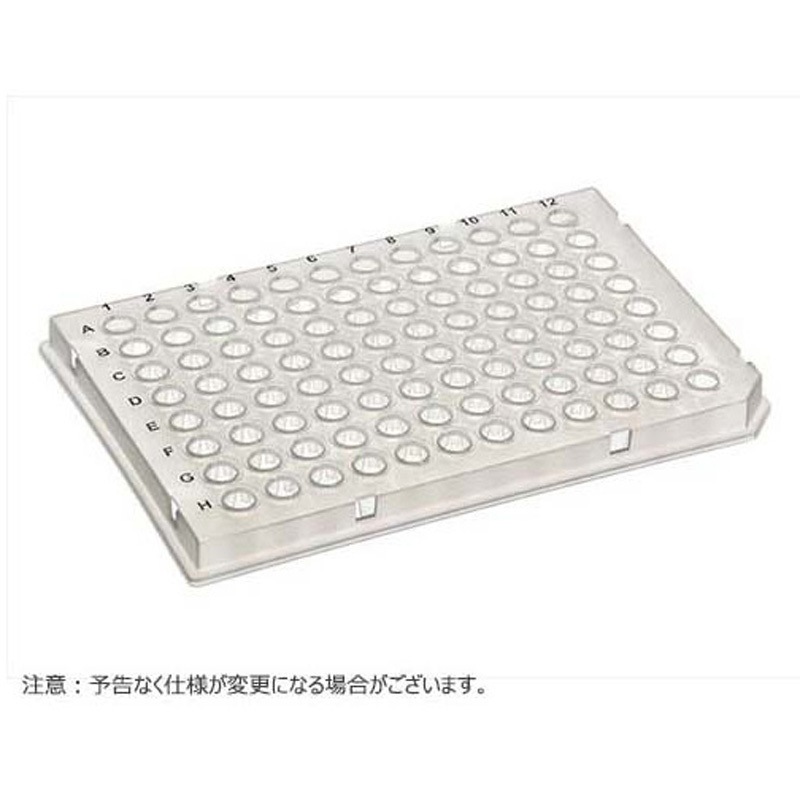 BMSC0200349 96ウェル PCRスタンダードプレート セミスカート ロープロファイル Light Cycler クリア BMSC0200349シリーズ 1個(10枚) ビーエム機器 【通販モノタロウ】