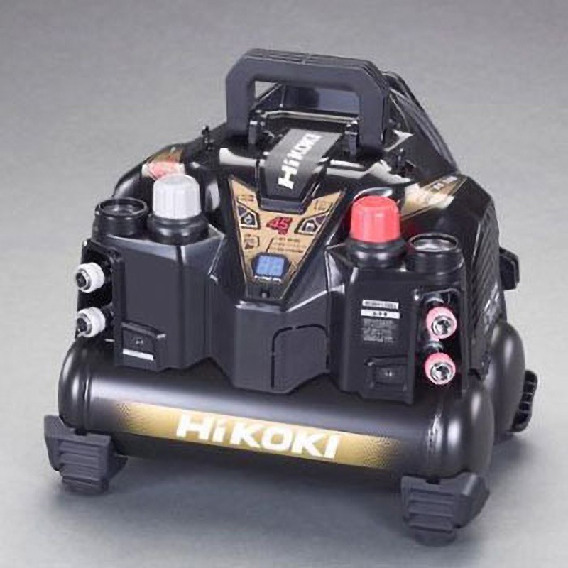 EA116HF-2C AC100V/1.45kW 高圧エアーコンプレッサー タンク 8L エスコ 小形・軽量
