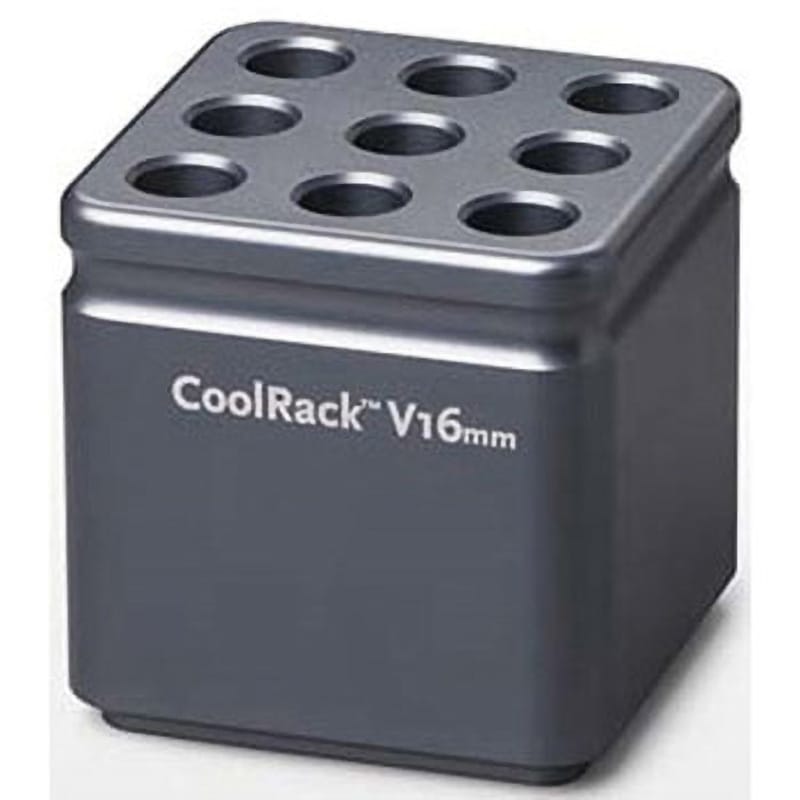 BCS-156 CoolRack V16 Φ16x100mm 9本 グレー biocision 1個 BCS-156