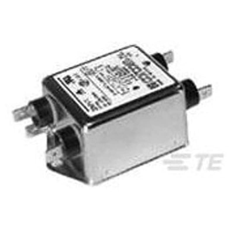 10MV1 EMIフィルタ 電源ラインフィルタ ノイズフィルタ 単相 10A フランジマウント 1個 TE Connectivity Japan(旧:TYCOELECTRONICS(タイコエレクトロニクス)) 【通販モノタロウ】