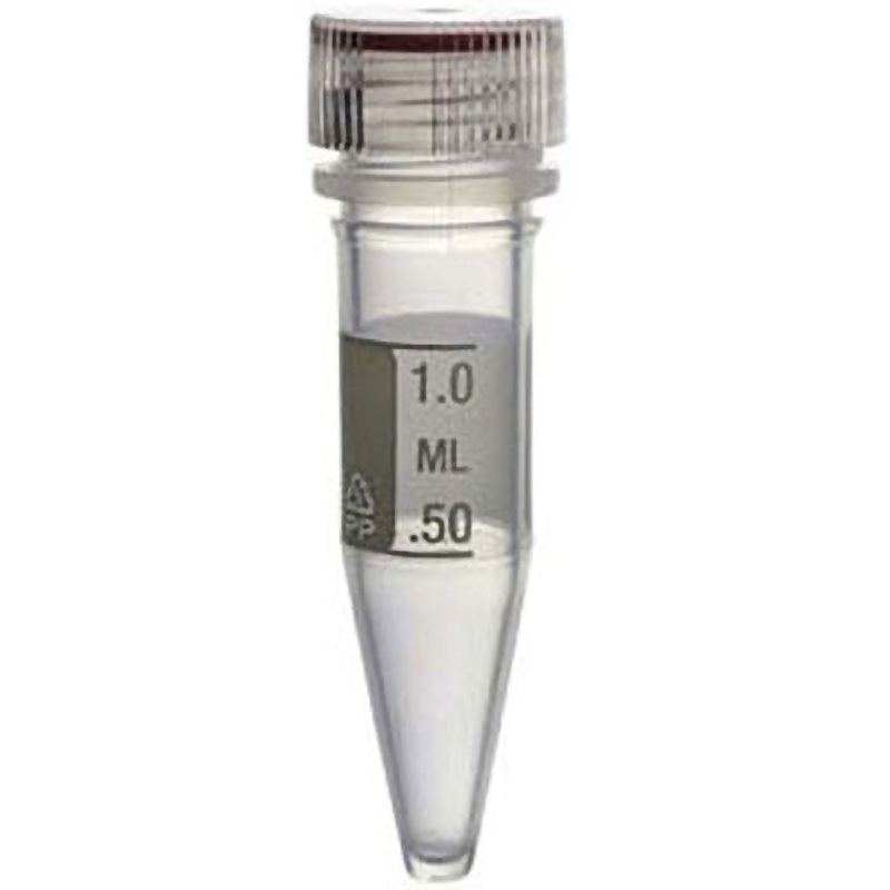 T335-5SPRTP MICREWTUBE 1.5ml コニカル型 ナチュラル フラットトップ T335-5シリーズ 1個(500本) Simport 【通販モノタロウ】