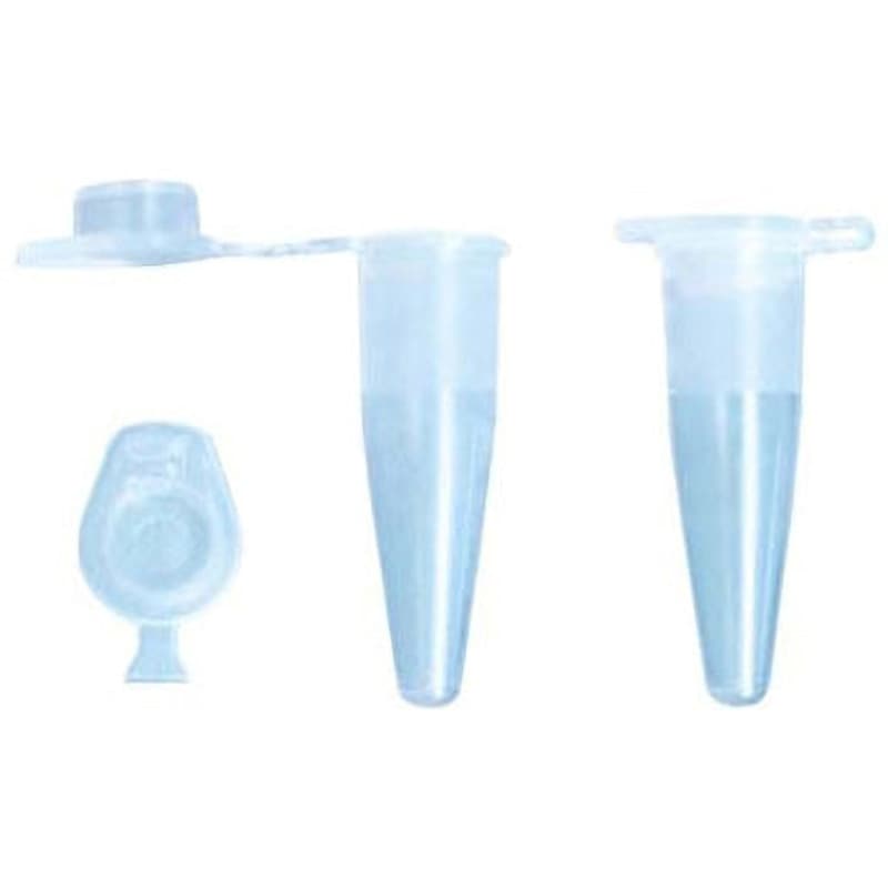 T325-2VN PCRシングルチューブ フラットトップ 0.2ml ナチュラル T325-2VNシリーズ 1個(1000本) Simport 【通販モノタロウ】