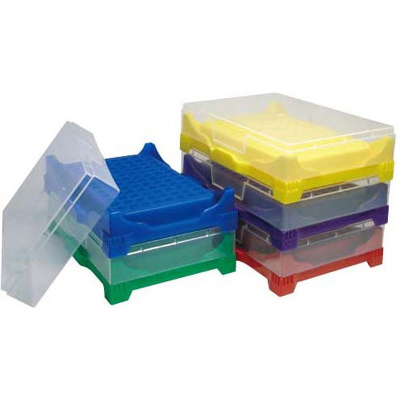 R-7919-2 PCRチューブ/プレート用ラック 96穴 5色セット R-7919-2シリーズ 1パック(5個) ビーエム機器 【通販モノタロウ】 9,298円