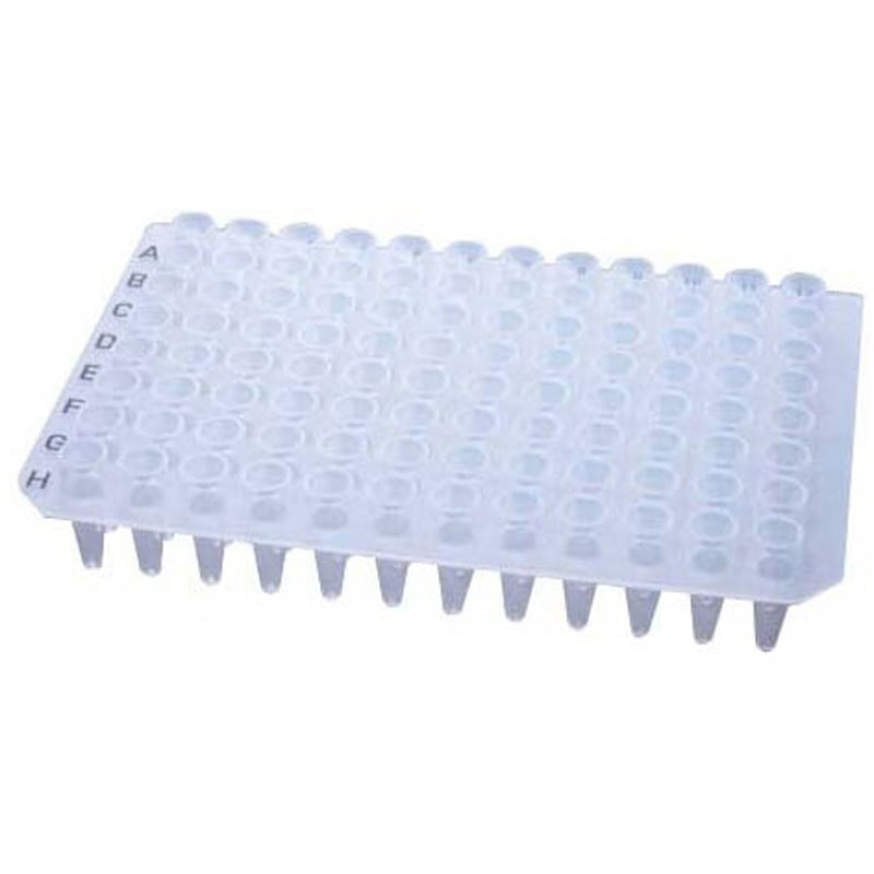 BMPCR-96-C PCRプレート 96well シンプレート 0.2ml ナチュラル BMPCR-96-Cシリーズ 1個(50枚) ビーエム機器 【通販モノタロウ】