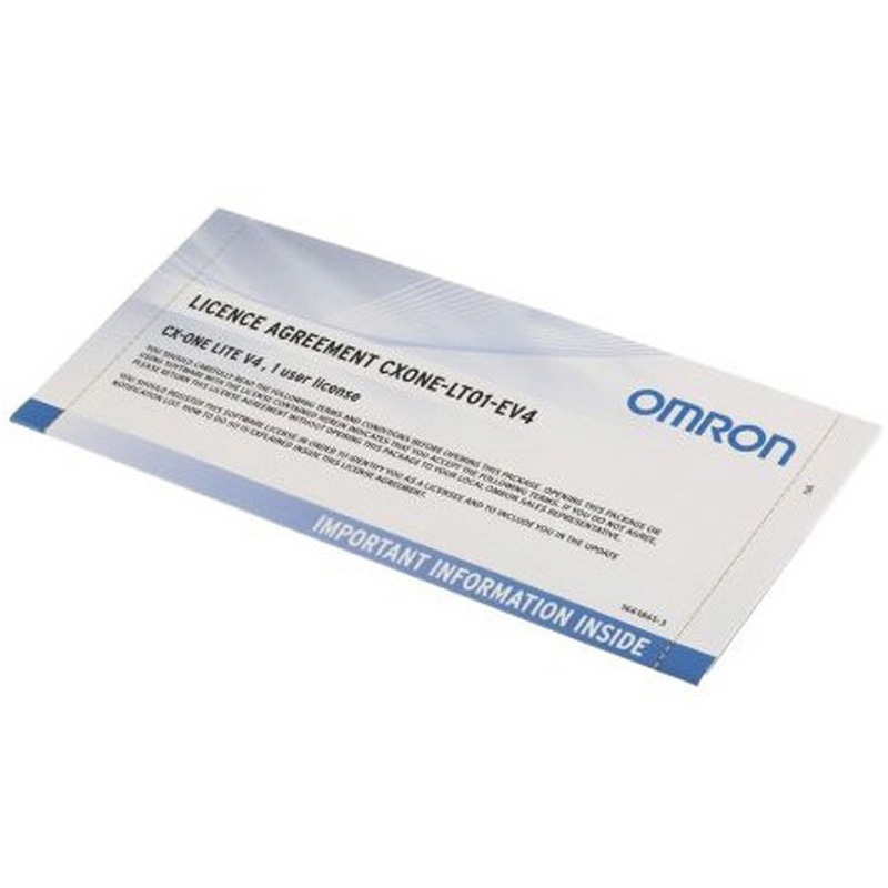 CXONE-LT01-EV4 PLCプログラミングソフトウェア PLCプログラミングソフトウェア CP1E Series CP1L Series用 1個 オムロンヘルスケア 【通販モノタロウ】