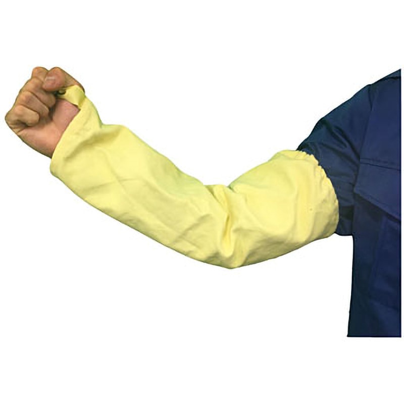 ケブラー腕カバー指掛付 赤尾 耐熱