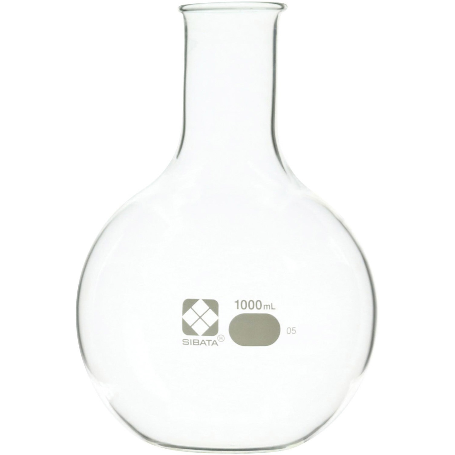 010510-1000A 平底フラスコ SIBATA(柴田科学) 1000mL  1箱(10個)