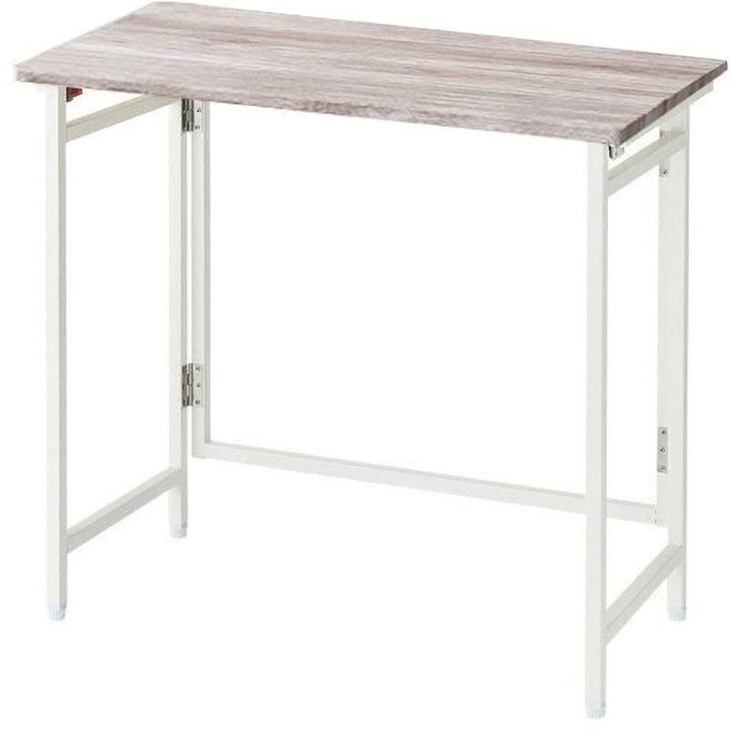 RPST8040H(AIV/WH) 折りたたみ テーブル YAMAZEN(山善) 高さ700mm幅800mm奥行400mm