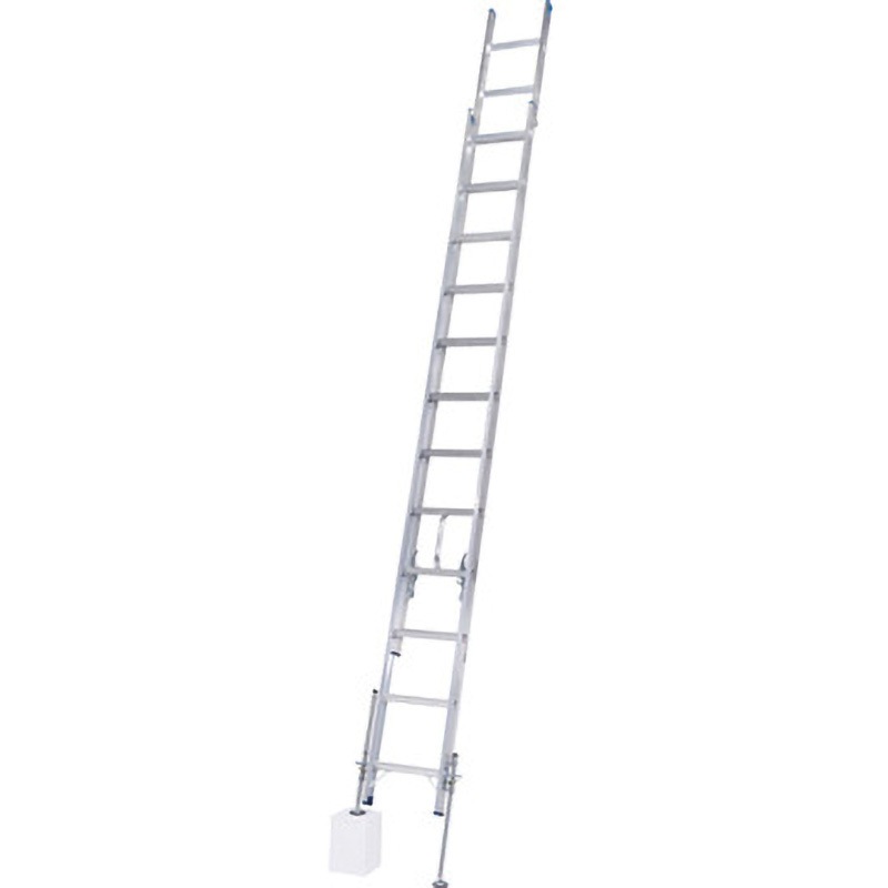 LYS-83 脚アジャスト式2連はしご レベルラダー LYS型 ピカコーポレイション 全長4.60～8.30m