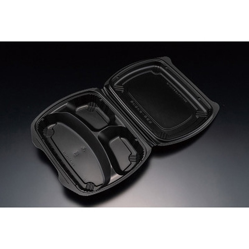80-2黒 バイオデリカ シェルBOX 1ケース(25枚×8袋) リスパック 【通販モノタロウ】