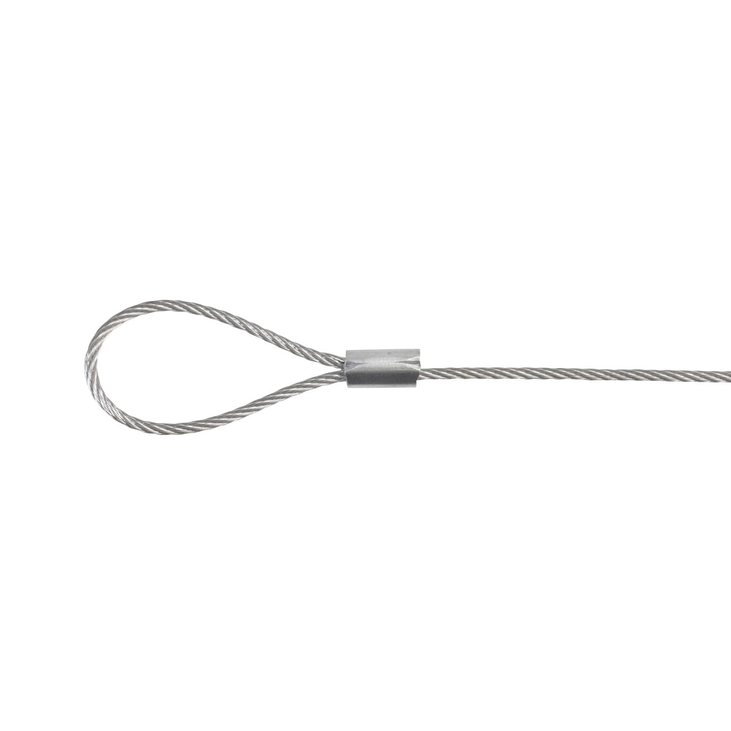 カットワイヤー ステンレス モノタロウ 両端アイ 荷重20kg ロープ径1mm 