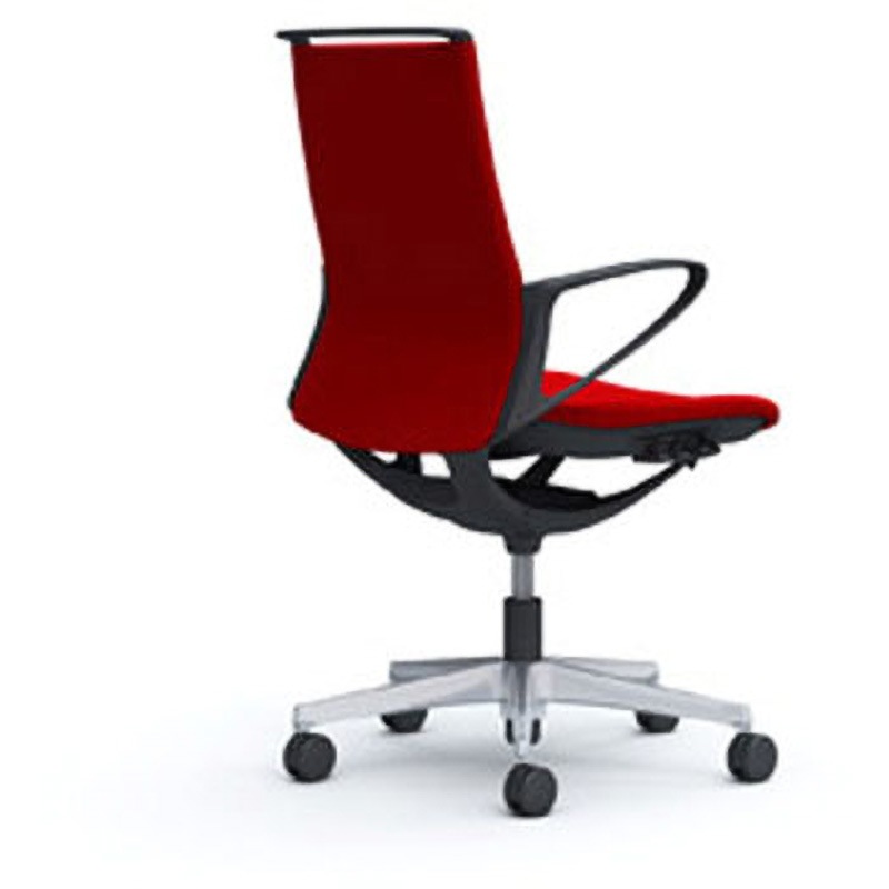 CA25BR FSF9 モード 樹脂肘 ブラックフレーム プレーンクロス オカムラ(岡村製作所) オフィスチェア レッド色 幅600mm奥行570mm高さ920mm  CA25BR FSF9