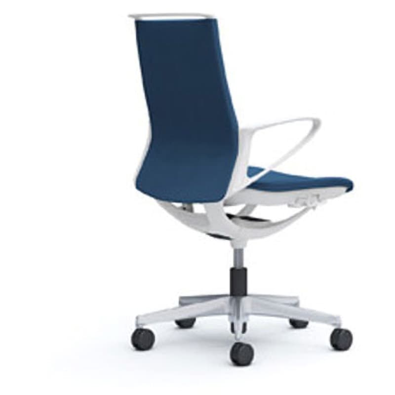 CA25BW FWM4 モード 樹脂肘 ホワイトフレーム ミックスクロス オカムラ(岡村製作所) オフィスチェア ダークブルー色 幅600mm奥行570mm高さ920mm  CA25BW FWM4 59,988円