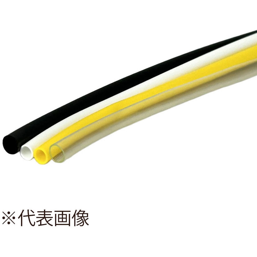 サンペイカガク 3.2x0.4 シロ 100m 一般PVCチューブ 三平化学工業 長さ