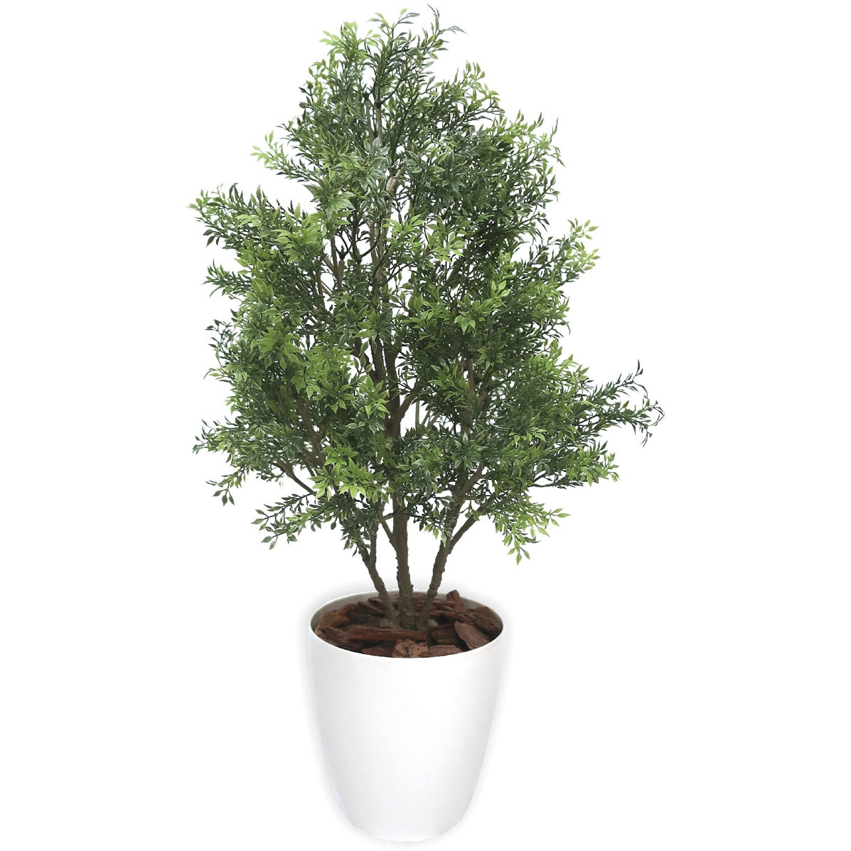 32-8714 人工観葉植物 Mサイズ ササガワ ティーリーフ 幅400mm  32-8714