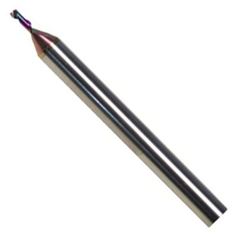 PSE-1014DLC 樹脂用超硬1枚刃エンドミルDLC 協和精工 刃径1.4mmシャンク径3mm刃長5mm  PSE-1014DLC