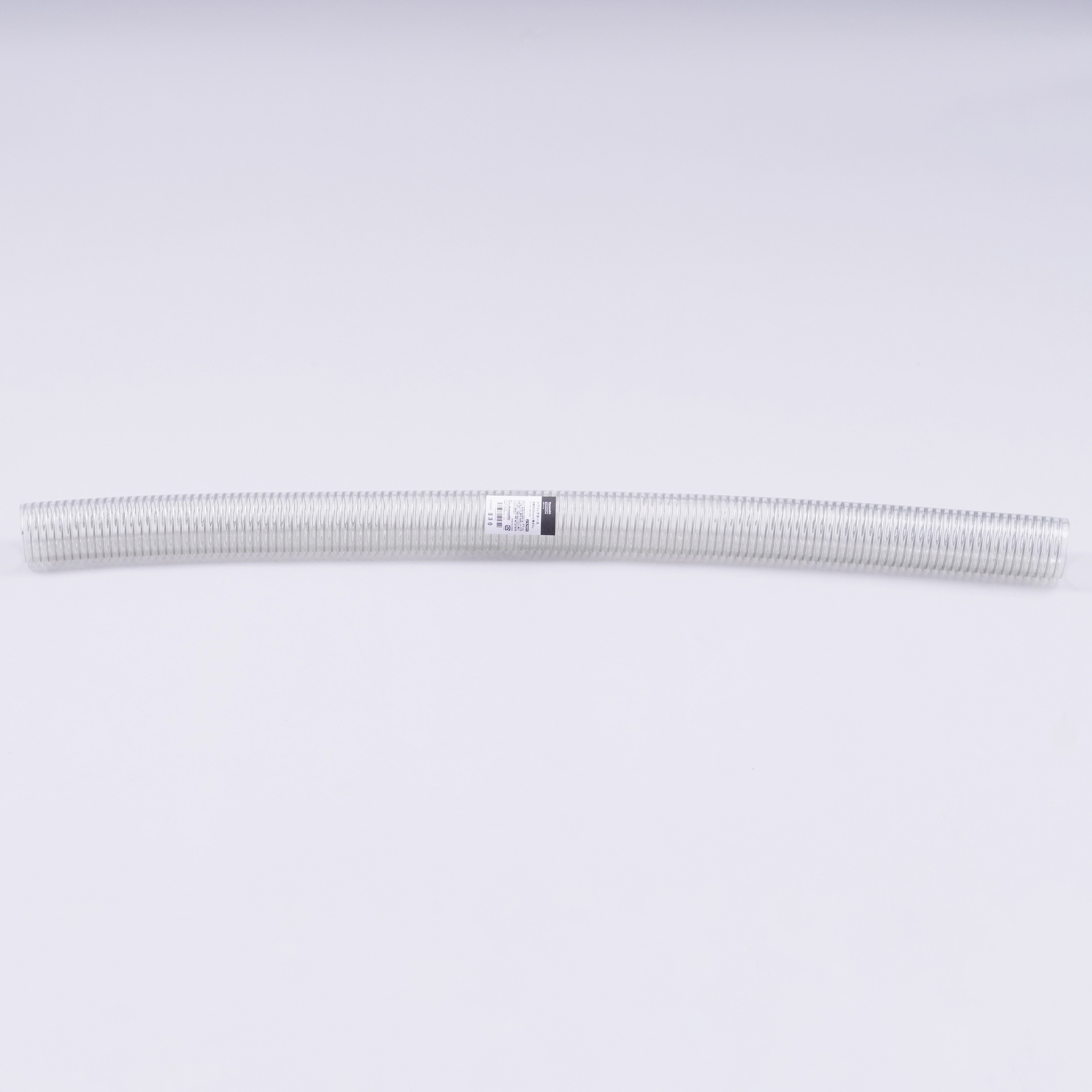 50mmx2m スプリングホース モノタロウ 透明性 PVC/鉄 内径50mm外径62mm 