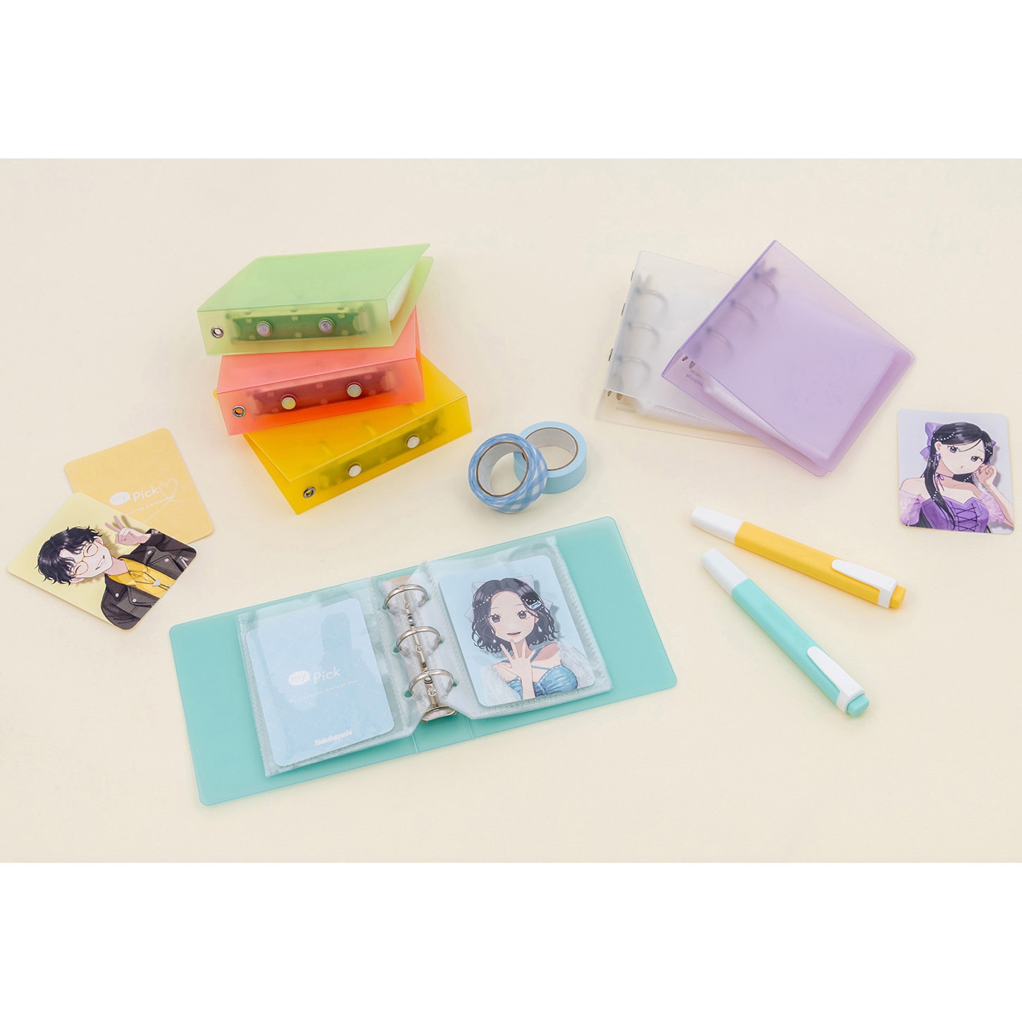 MP-CBM7070R my Pick/トレカバインダー/mini ナカバヤシ レッド色 MP