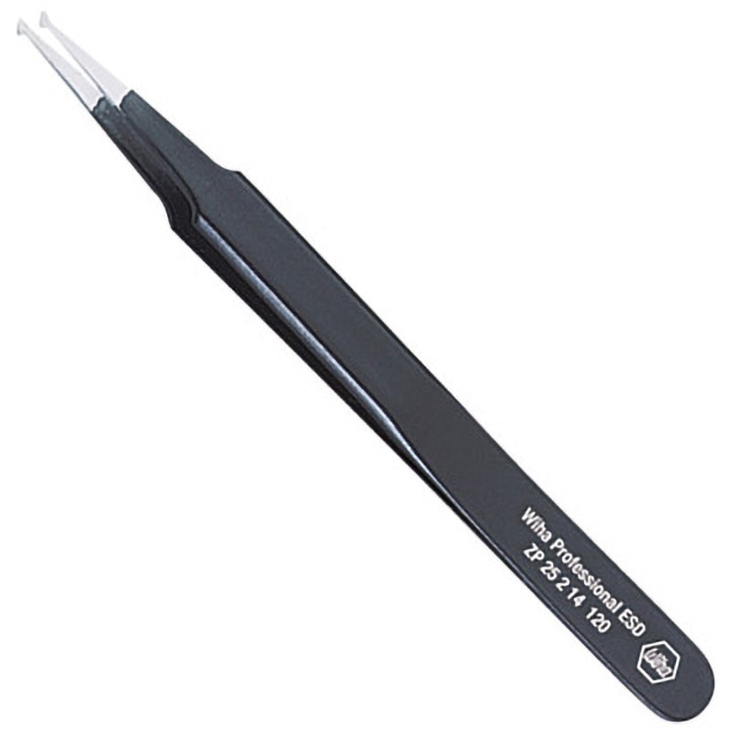 HXS234TW1120 ESD SMDピンセット タイプ13 120mm 1本 Wiha(ビーハ/ノガ) 【通販モノタロウ】
