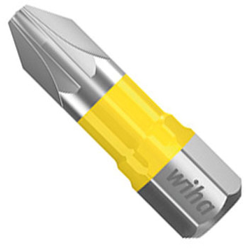 HZZ229PH2X25 Yビットセット 25mm Wiha(ビーハ/ノガ) 片頭 PH2×25本   HZZ229PH2X25