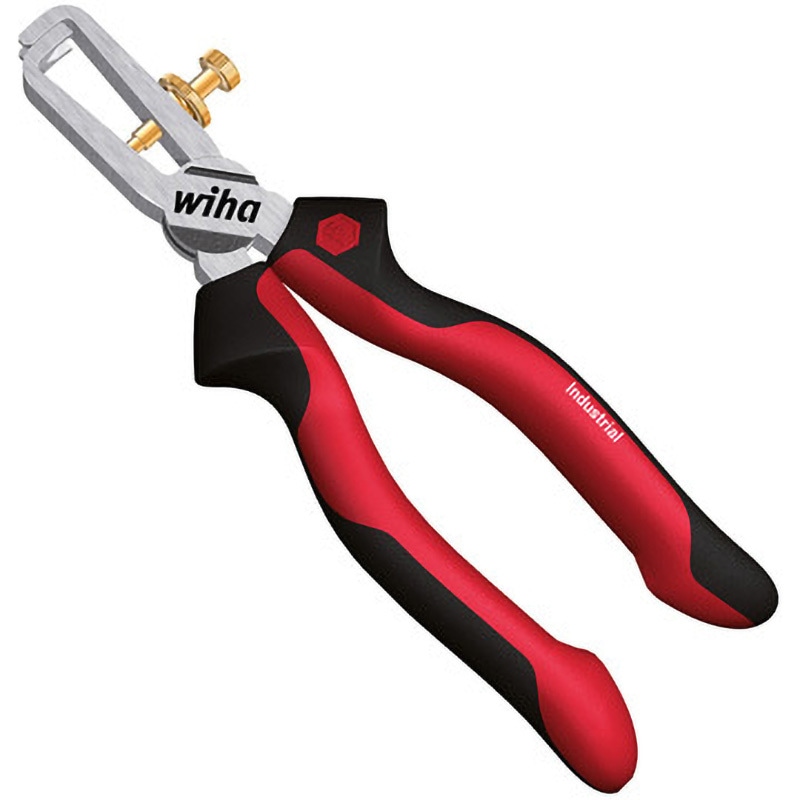 HWS234WS160 インダストリアル ワイヤーストリッパー 160mm Wiha(ビーハ/ノガ) 使用範囲最大10mm<sup>2</sup>  HWS234WS160