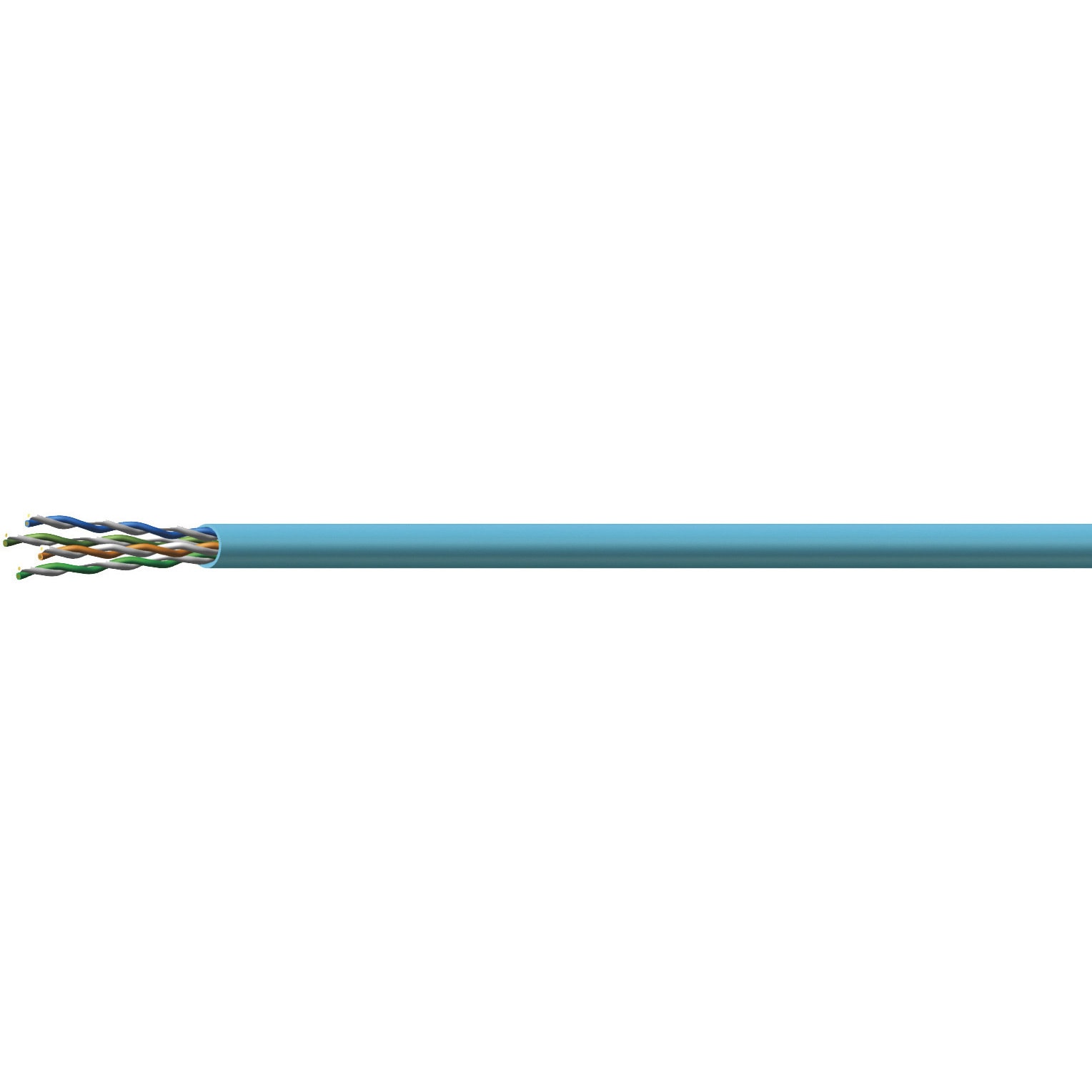 UTP-C5E (0.5x4P) パステルブルー カテゴリ5e LANケーブル ( UTP-C5E