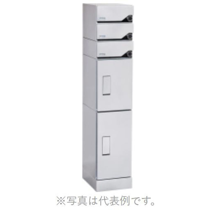 KD3M2-42C-RS RusuPoSHARE(宅配ボックス・ポスト一体タイプ)3世帯用 1