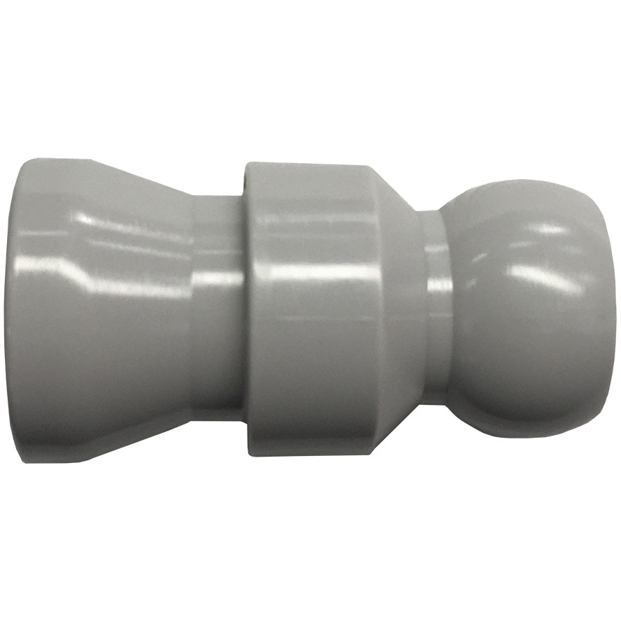 84725 (インラインチェック1/2" X 10) 灰色 1/2"クーラントノズル インラインチェック グレー 1袋(10個) 日機 【通販モノタロウ】