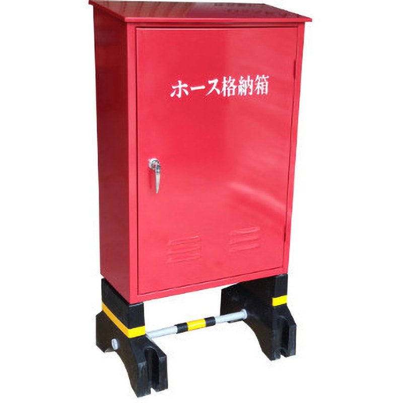 消火/消防用ホース格納箱【900x600x400】スチール(鉄)製 本田工業