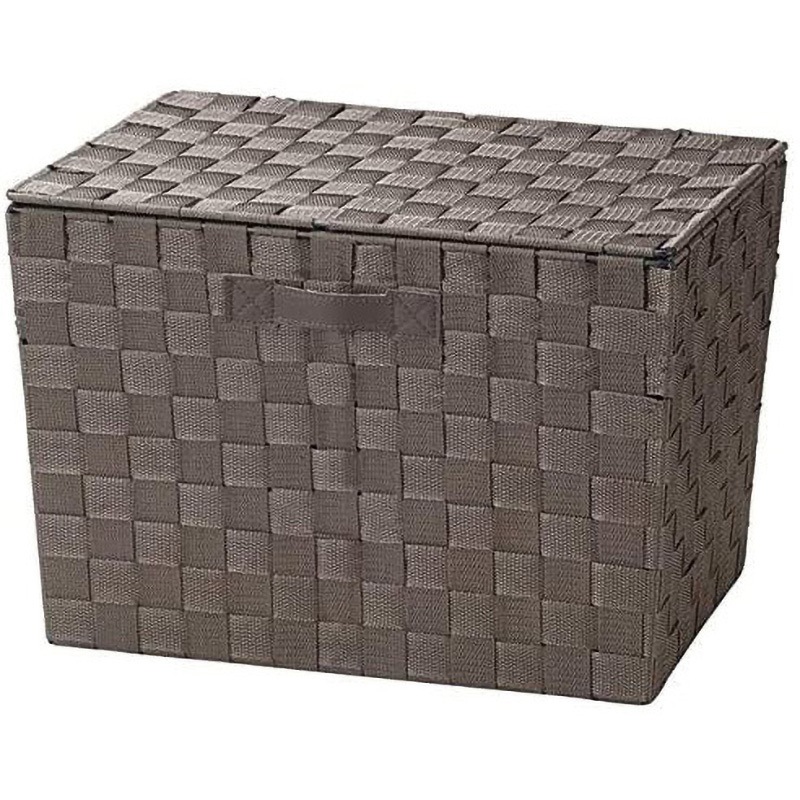 SF-901DBR PPストラップバスケット ちどり産業 ダークブラウン色 1個