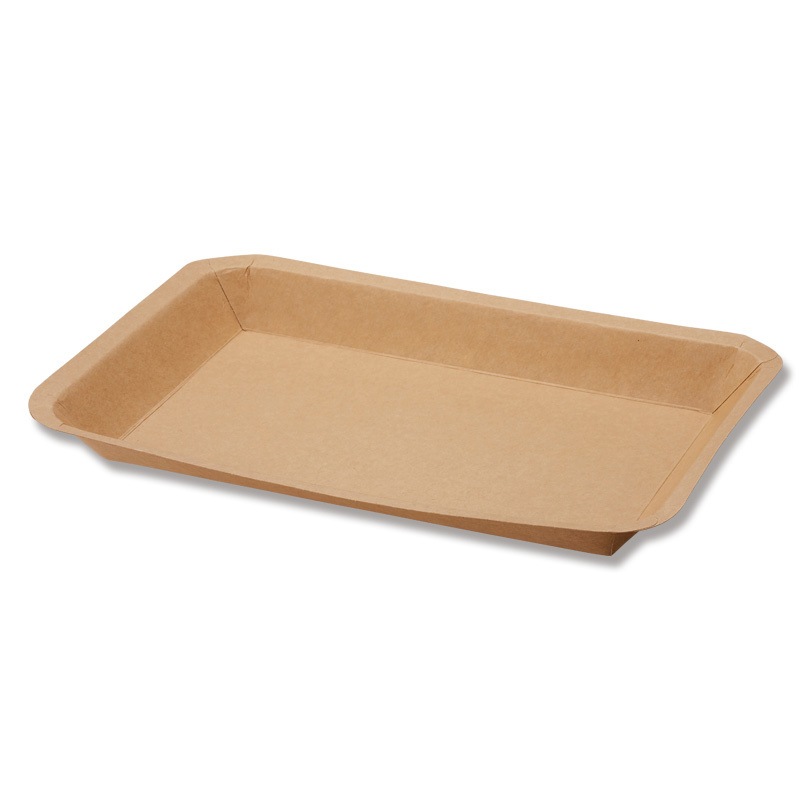 004500024 食品容器 クラフトフードトレー 1袋(50枚) HEIKO 【通販