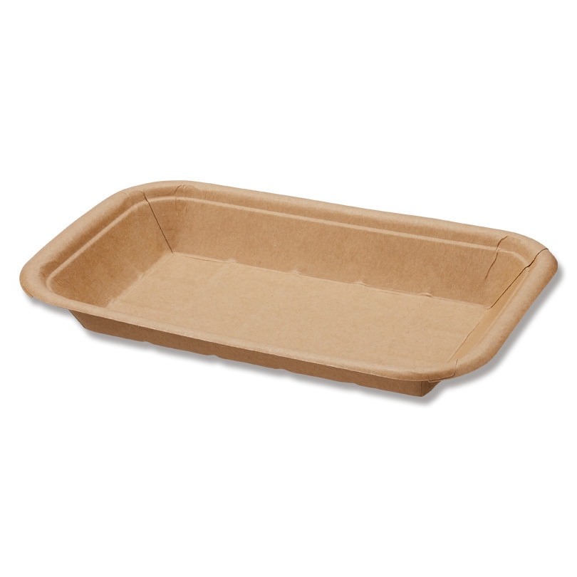 004500025 食品容器 クラフトフードトレー 1袋(50枚) HEIKO 【通販