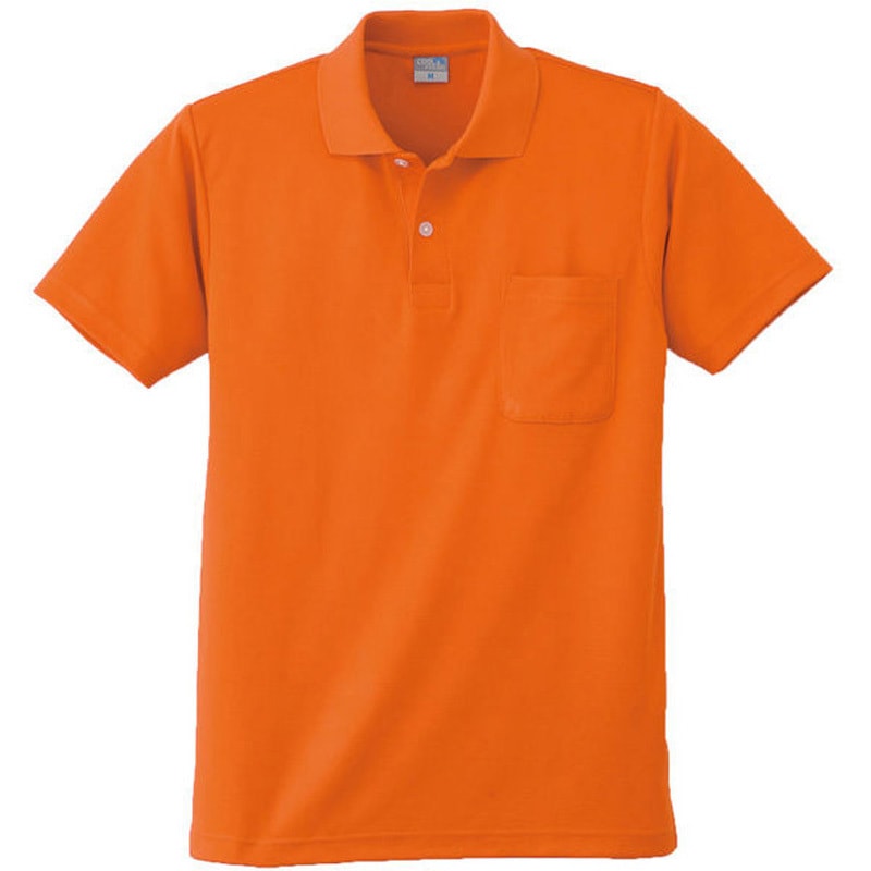 SUNRISE ポロシャツ オレンジ/グレー　値引きしました SizeMAX】OUTDOOR 天竺ボーダーポロシャツ【AOKI公式通販】