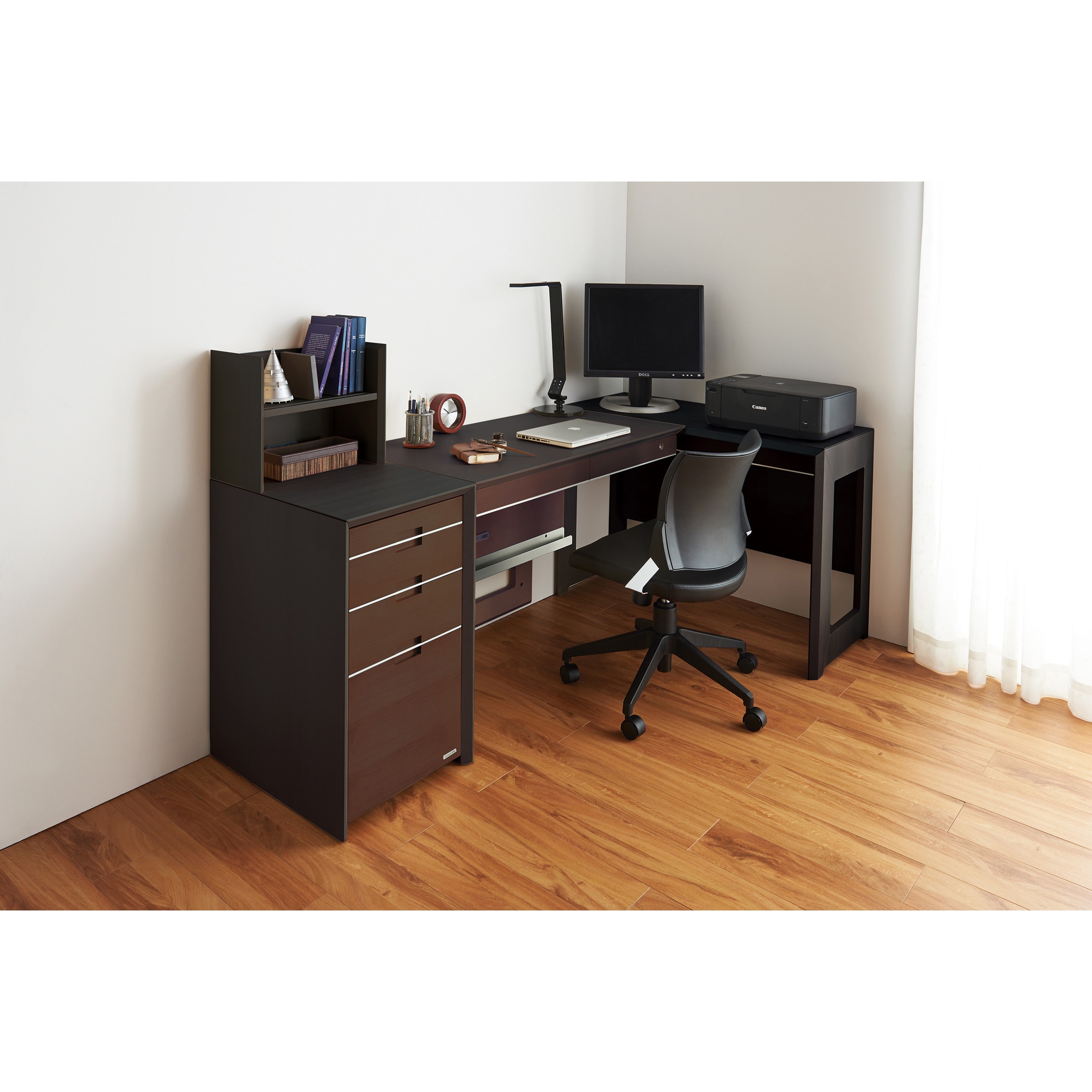 KOIZUMIワイズデスク KWD-632BW 幅105cm