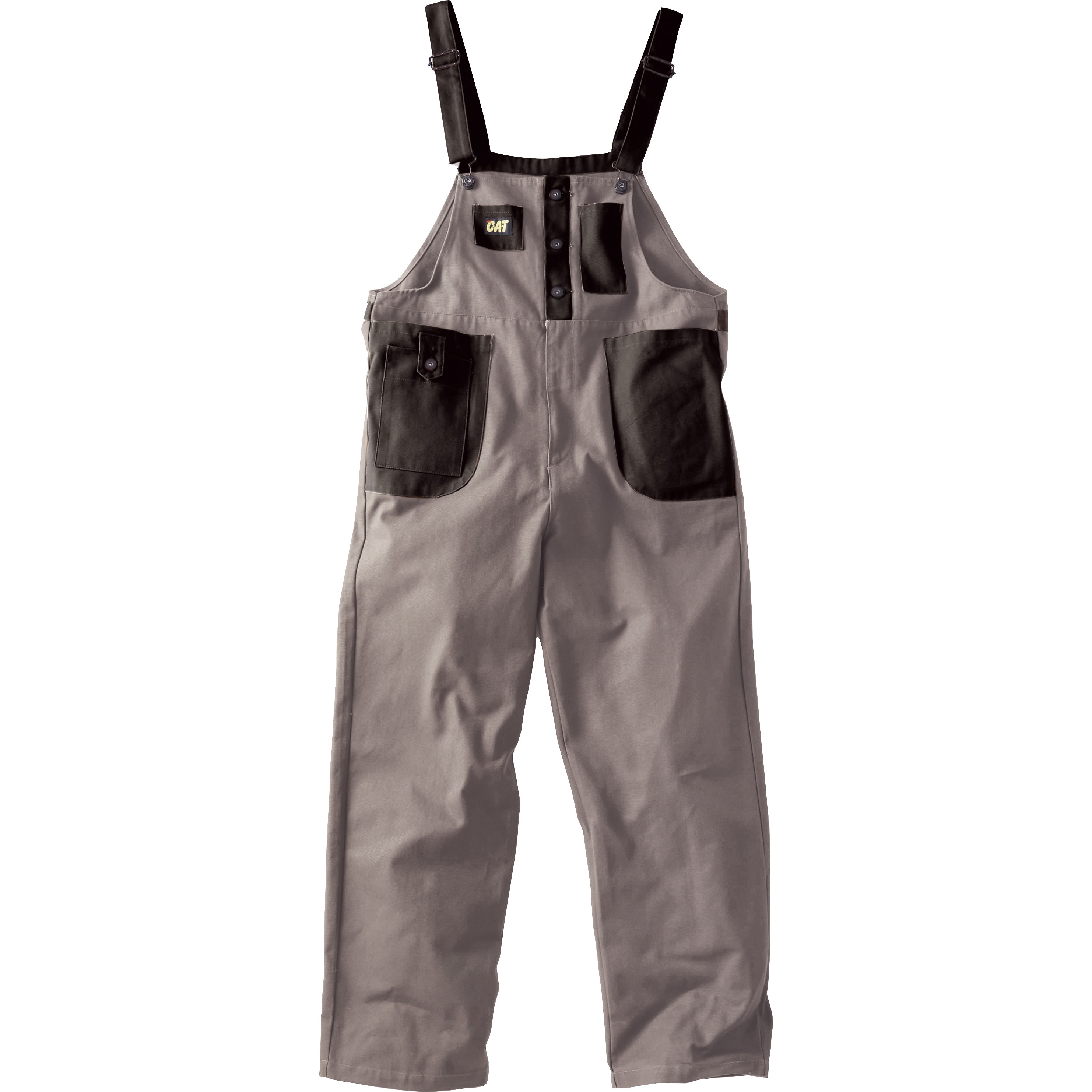 713 サロペット クレ被服 グレー色 サイズL 【通販モノタロウ】
