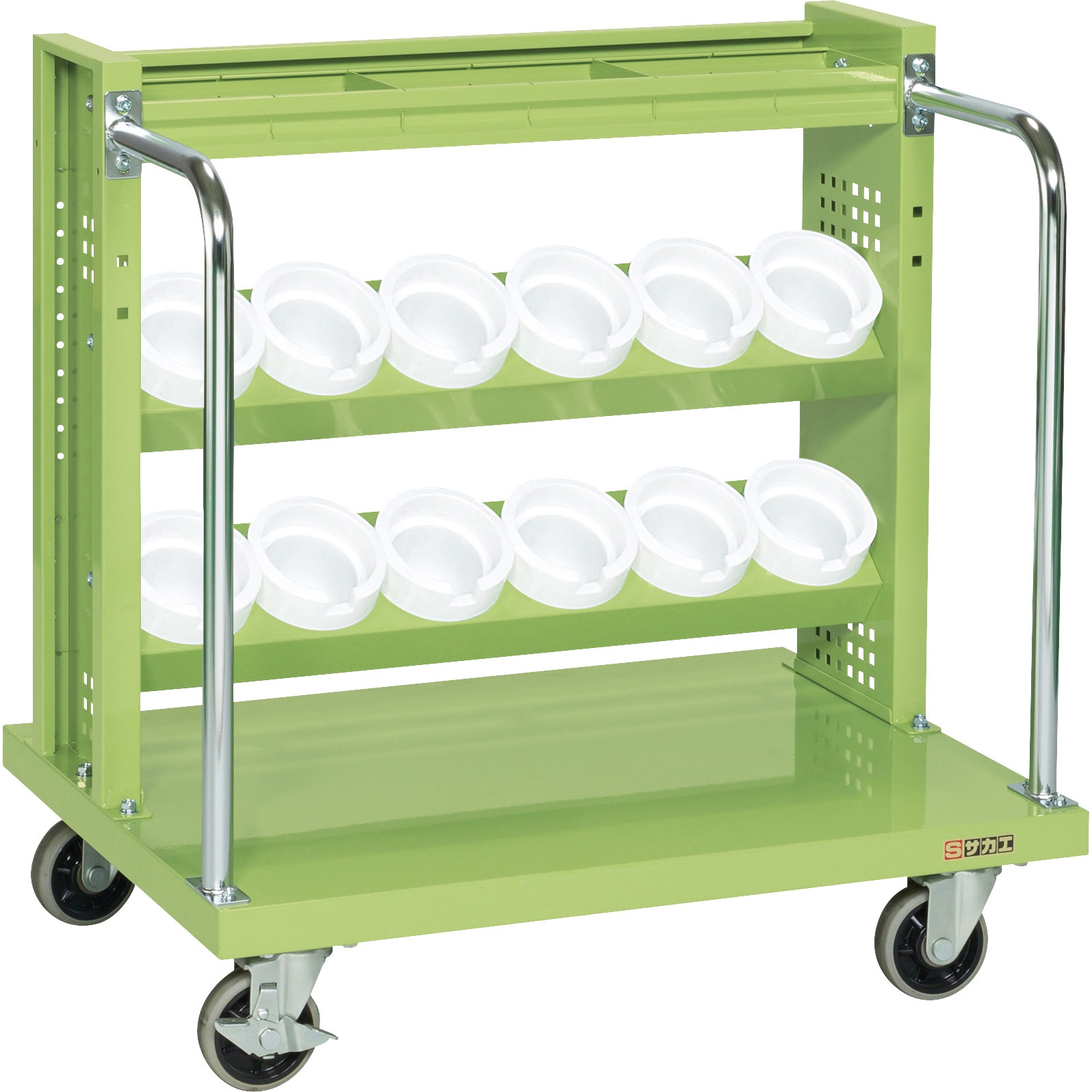 TLR-33AT ツーリングワゴン(TLR3段タイプ/W790/自在4輪タイプ) サカエ