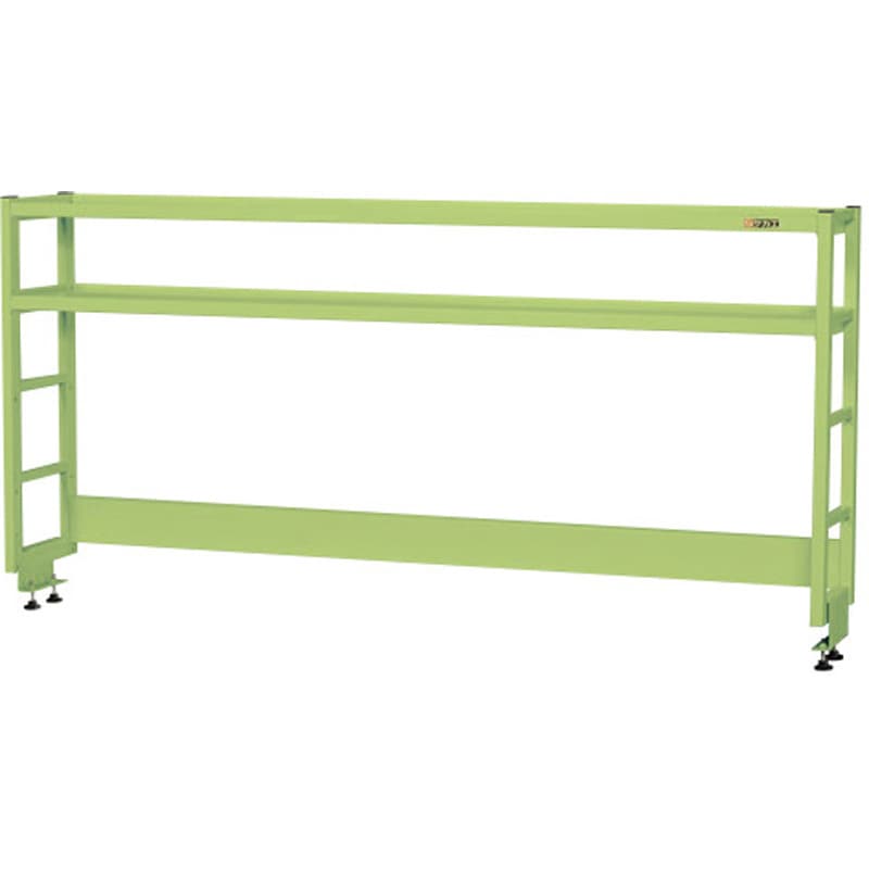 作業台用簡易架台(H810/棚板2段仕様) サカエ 作業台アクセサリ作業台用