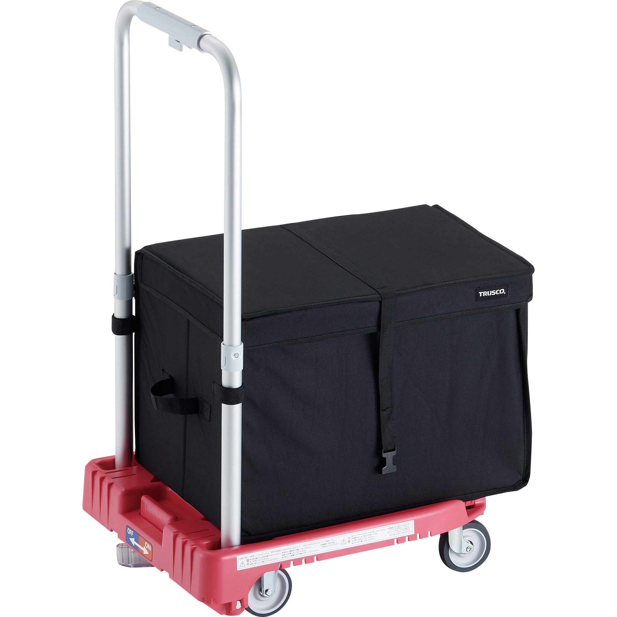 WP-2G-P-JS-THB 樹脂台車 アイドルキャリー weego 省音車輪 TRUSCO