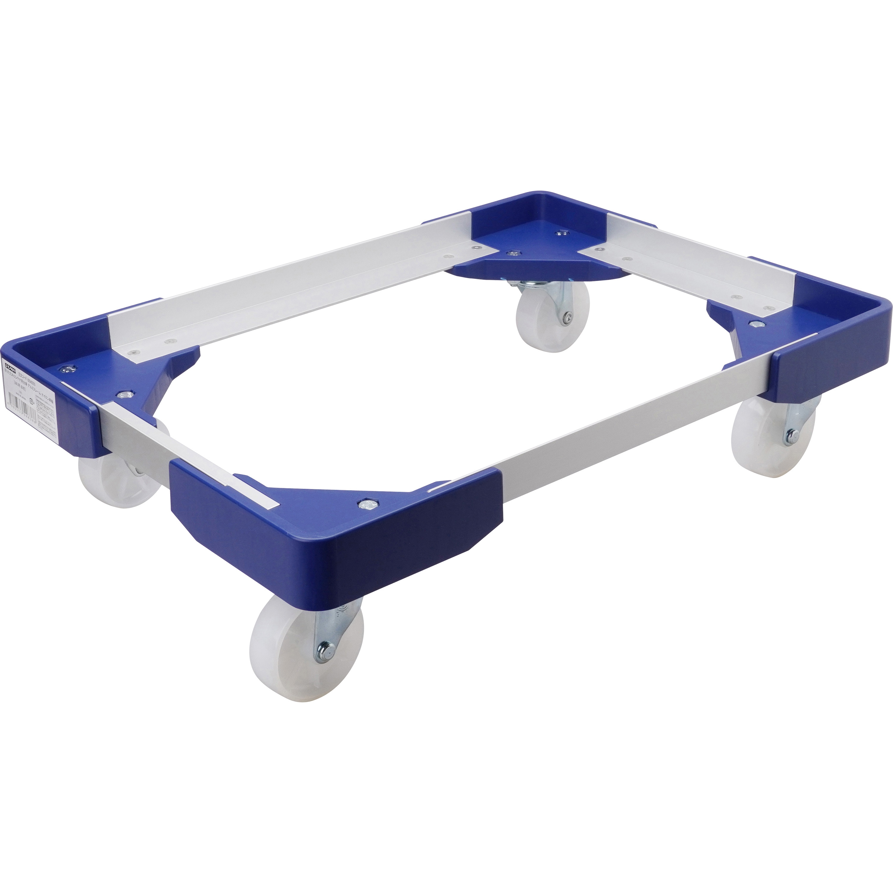 折りたたみコンテナ用台車 アルミフレーム ナイロン車輪 モノタロウ