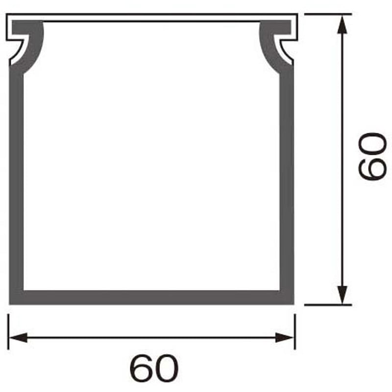 ID66-S-20 ハイセンダクト 1本 イカイ 【通販モノタロウ】