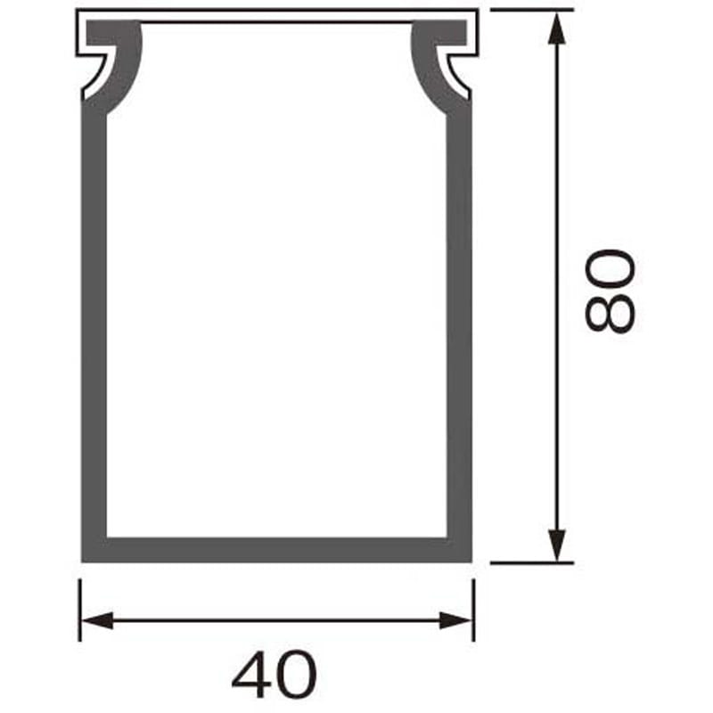 ID48-W-20 ハイセンダクト 1本 イカイ 【通販モノタロウ】