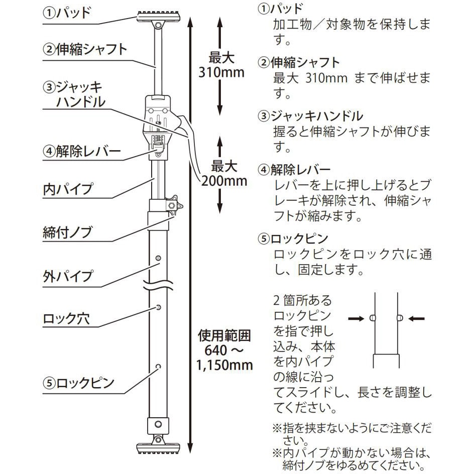 SLE-115 サポートリフタ 援軍 1個 SK(新潟精機) 【通販モノタロウ】