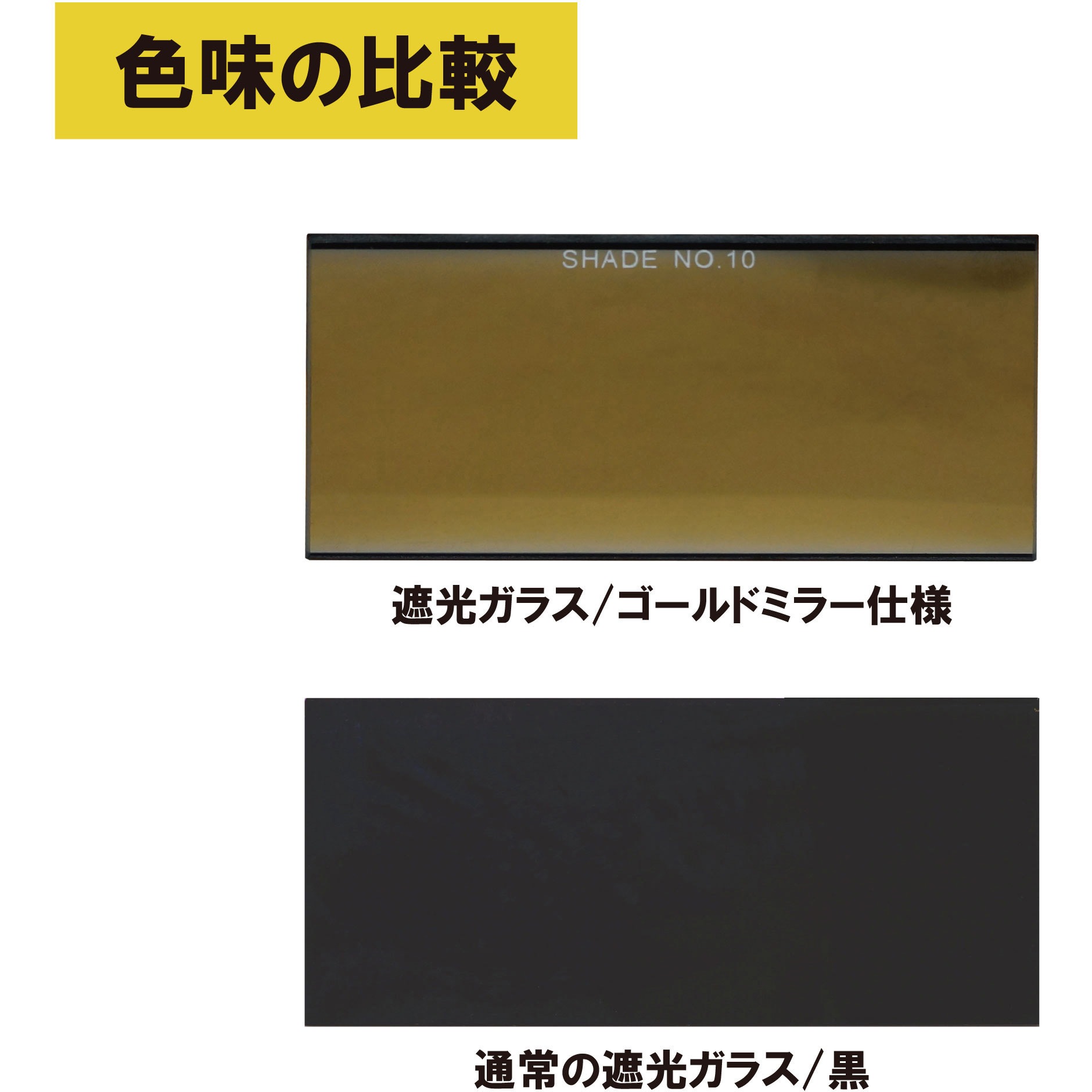 溶接面用 色ガラス 東安 遮光度12 1袋(3枚) 【通販モノタロウ】